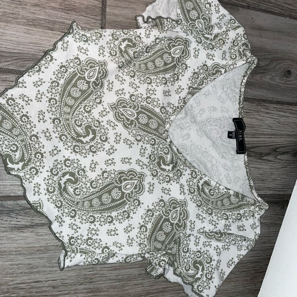 Bandanna crop top